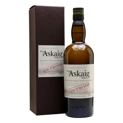 Port Askaig 110 Proof bottle