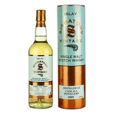 Signatory Vintage Caol Ila 9 Year Old bottle