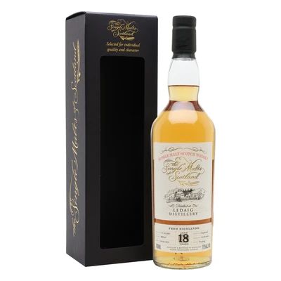 The Single Malts of Scotland Ledaig 18 Year Old 2005 bottle