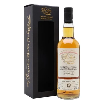 The Single Malts of Scotland Ardbeg 19 Year Old 2001 bottle