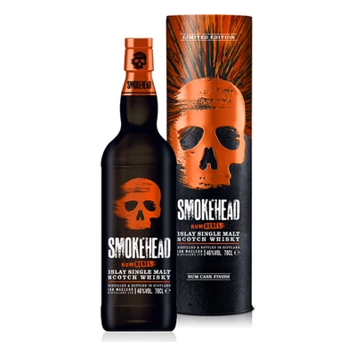Smokehead Rum Rebel bottle